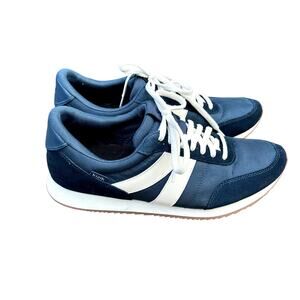Kizik Milan blue fashion casual everyday sneakers mens size 12, women's 13.5